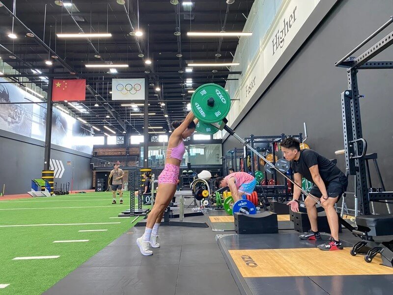 Advanced sled track exercises